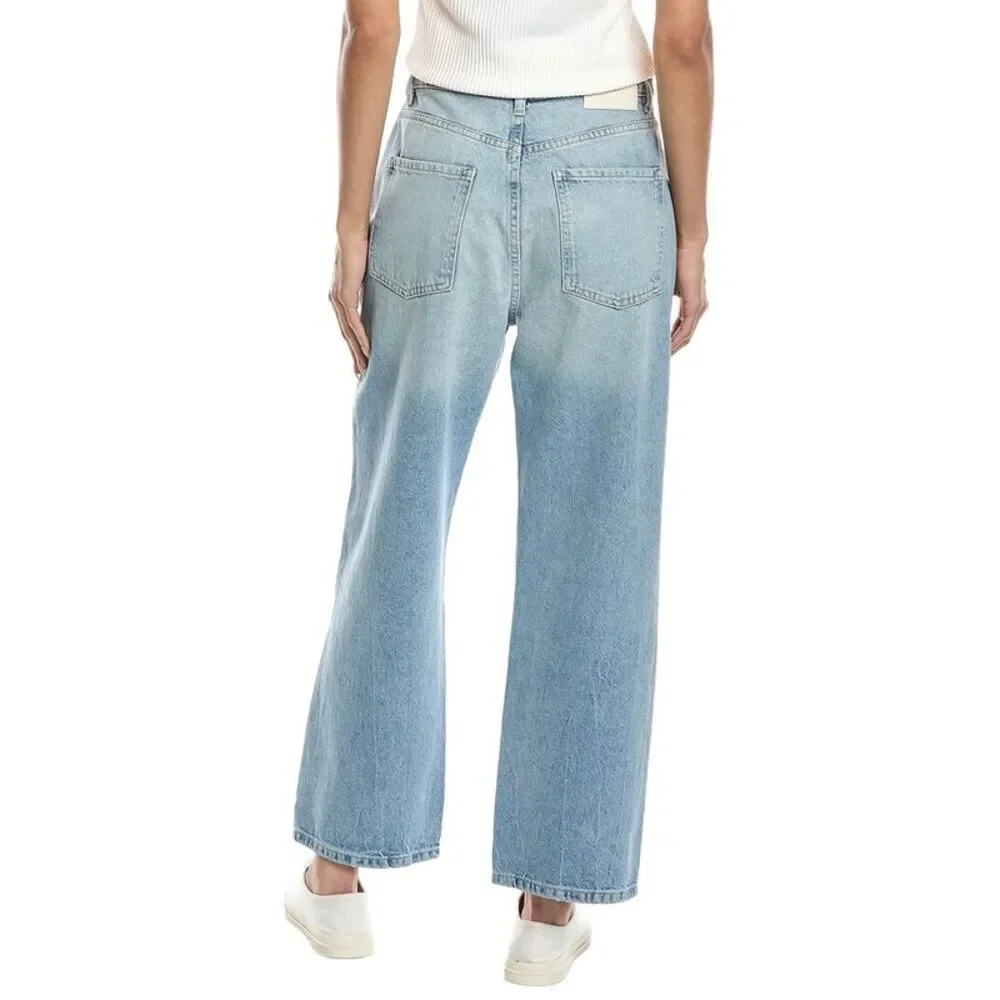 Dl1961 Womens  Karmine Wide Leg Jean, Blue - Picture 2 of 3